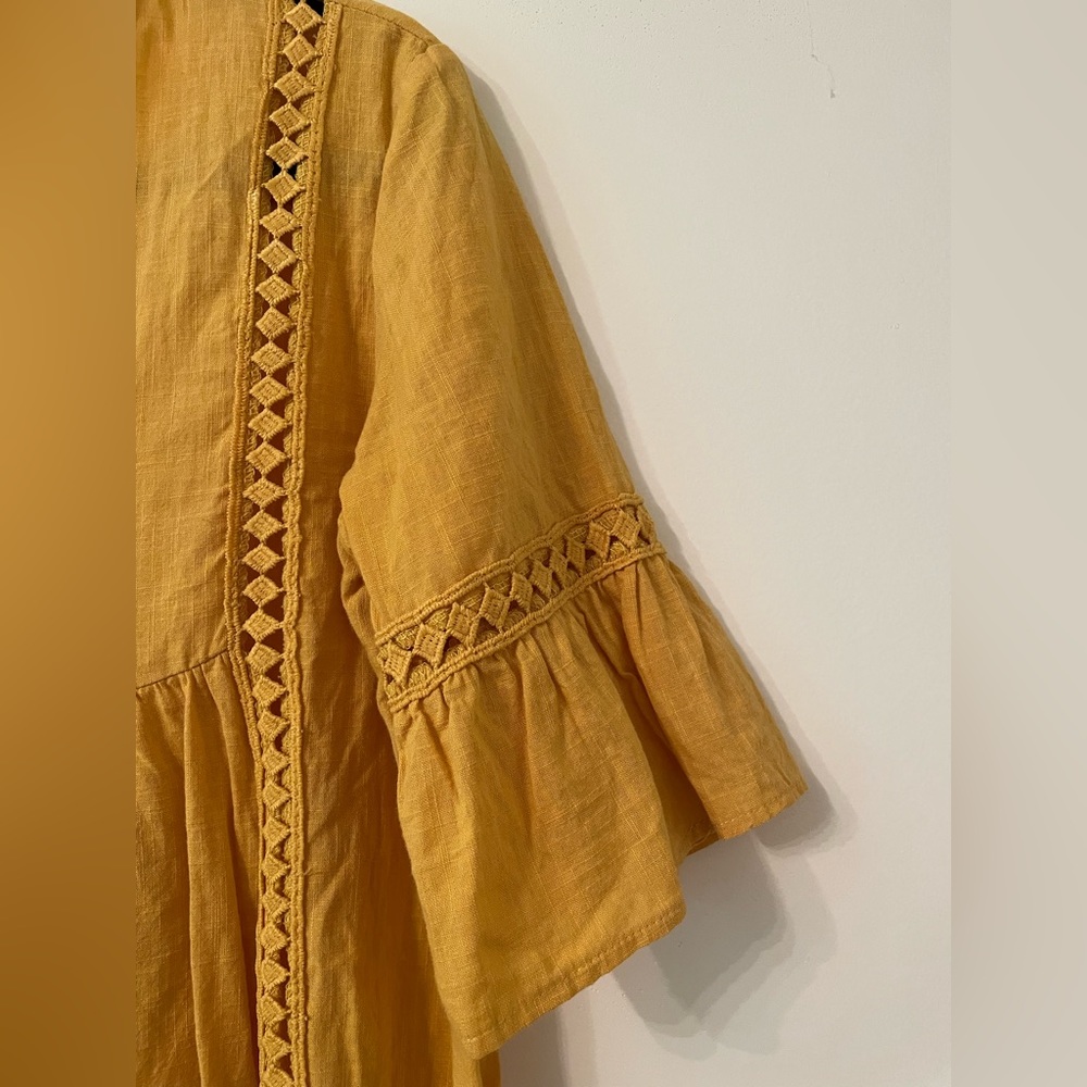 Zanzea Mustard Yellow Dress - Picture 5 of 9